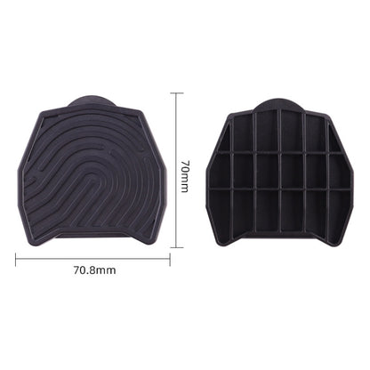 For Peloton Venzo Spinning Bike Locking Pedal To Flat Pedal Conversion Plate(Red) - Pedals by buy2fix | Online Shopping UK | buy2fix