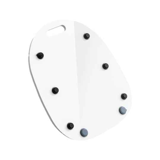 For Thermomix TM5 TM6  Blender Acrylic Sliding Pad Non-slip Mat(White)
