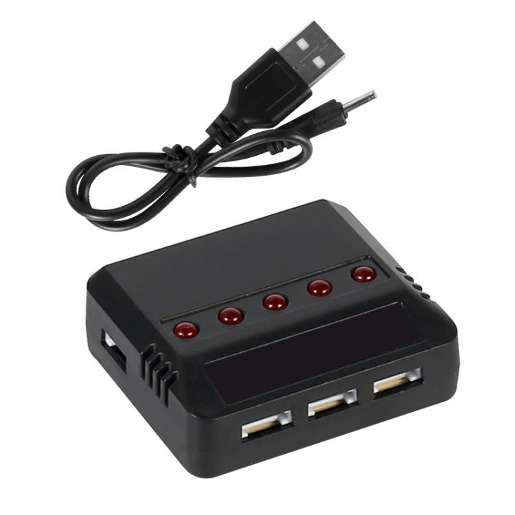 One To Five 3.7V Lithium Battery USB Charger For X5C Aircraf(XH2.54 Port) by buy2fix