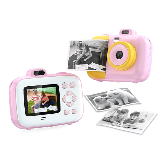 2.4-Inch Smart Digital Kids Thermal Printing Camera With Printing Paper, Color: 503AF Blue Focus by buy2fix