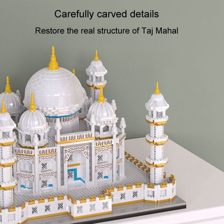 4036pcs /Box High Difficulty Micro-Particle Taj Mahal Castle Building Blocks Children Puzzle Toys Festival Gift - Building Blocks by buy2fix | Online Shopping UK | buy2fix