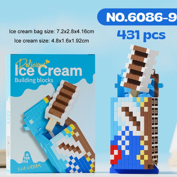 6086-9 Thousand Layers Snow Childhood Memory Ice-Cream Series Micro-Particle Building Block Toys Birthday Gift - Building Blocks by buy2fix | Online Shopping UK | buy2fix