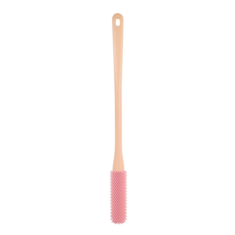 Foot Washing Brush Dry and Wet Toe Cleaning and Anti-Itch Brush, Style: Long Bristle(Pink) - Bath Brushes & Sponges by buy2fix | Online Shopping UK | buy2fix