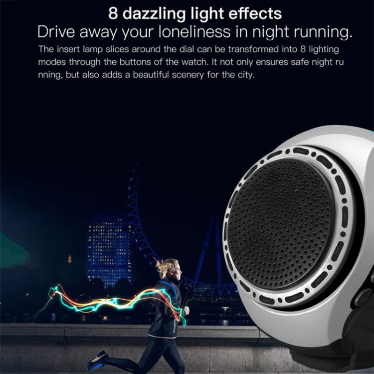 U6 Watch-shaped Wearable Bluetooth Speaker Selfie Sports Smart Speaker(Blue) - Mini Speaker by buy2fix | Online Shopping UK | buy2fix