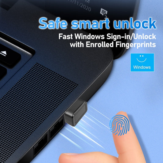 Windows Hello Fingerprint Reader Security Key for Windows 10 / 11(Silver) by buy2fix