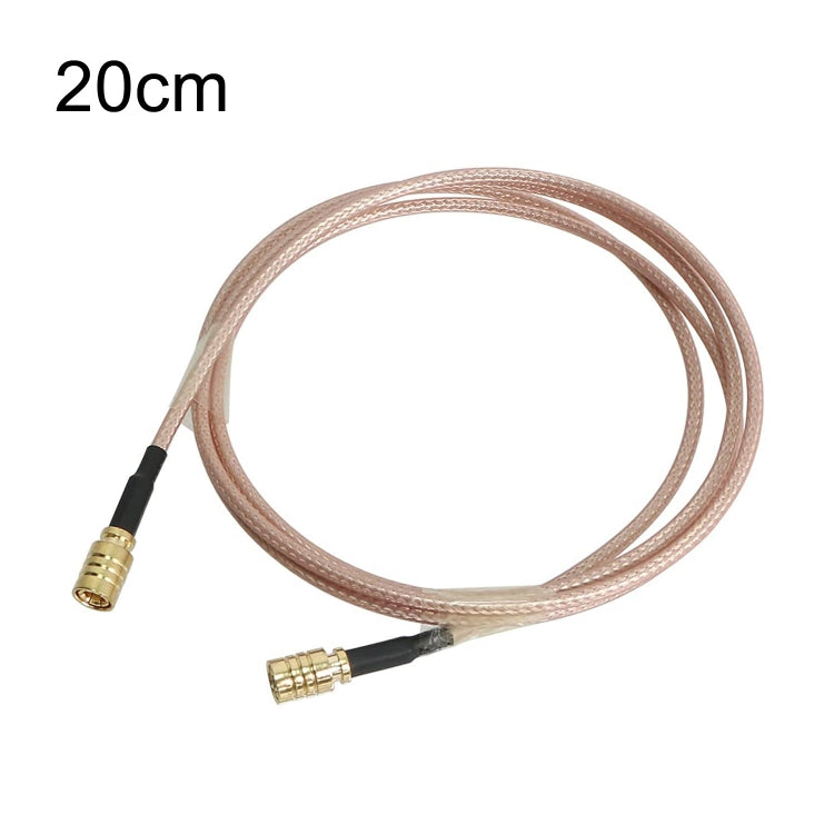20cm SMB Female To SMB Female RG316 Coaxial Cable Jumper - Connectors by buy2fix | Online Shopping UK | buy2fix