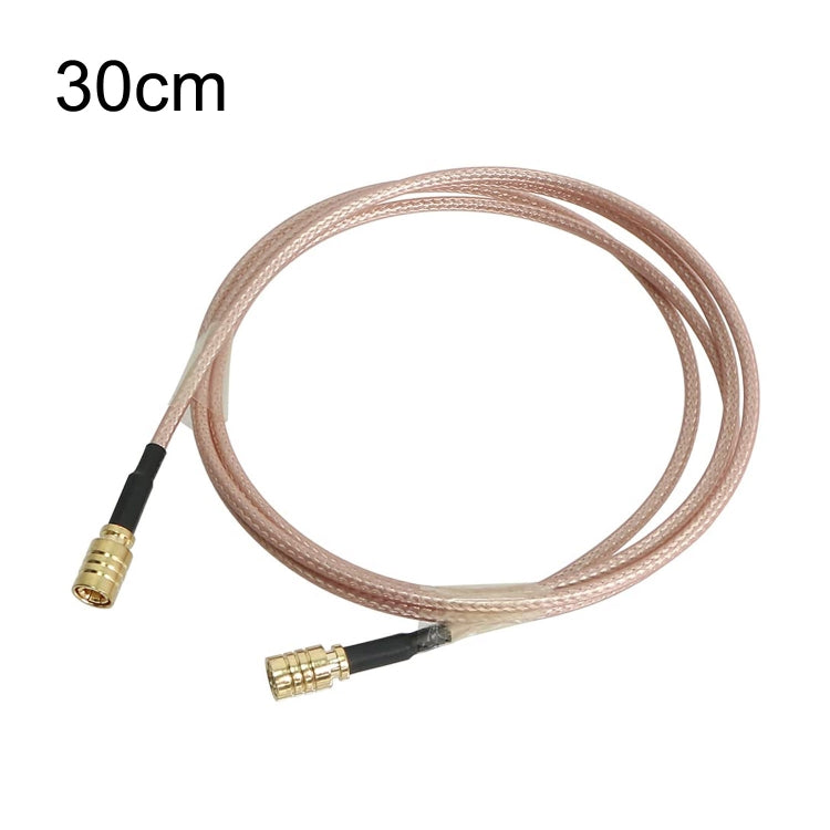 30cm SMB Female To SMB Female RG316 Coaxial Cable Jumper - Connectors by buy2fix | Online Shopping UK | buy2fix