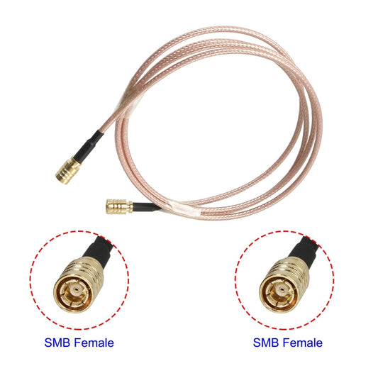 20cm SMB Female To SMB Female RG316 Coaxial Cable Jumper by buy2fix