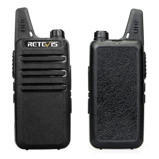 RETEVIS RT22 Hotel Mini Charging Two-Way Wireless Intercom Walkie Talkie(US Frequency with Plug) by RETEVIS
