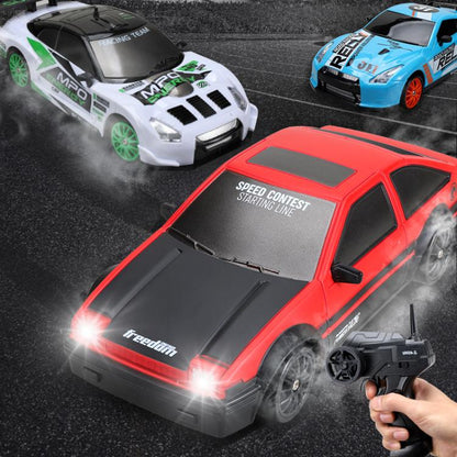 1:24 4WD Drift Light Electric Remote Control Racing Car Toy, Model: SC24A06 - RC Cars by buy2fix | Online Shopping UK | buy2fix
