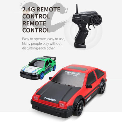 1:24 4WD Drift Light Electric Remote Control Racing Car Toy, Model: SC24A10 - RC Cars by buy2fix | Online Shopping UK | buy2fix