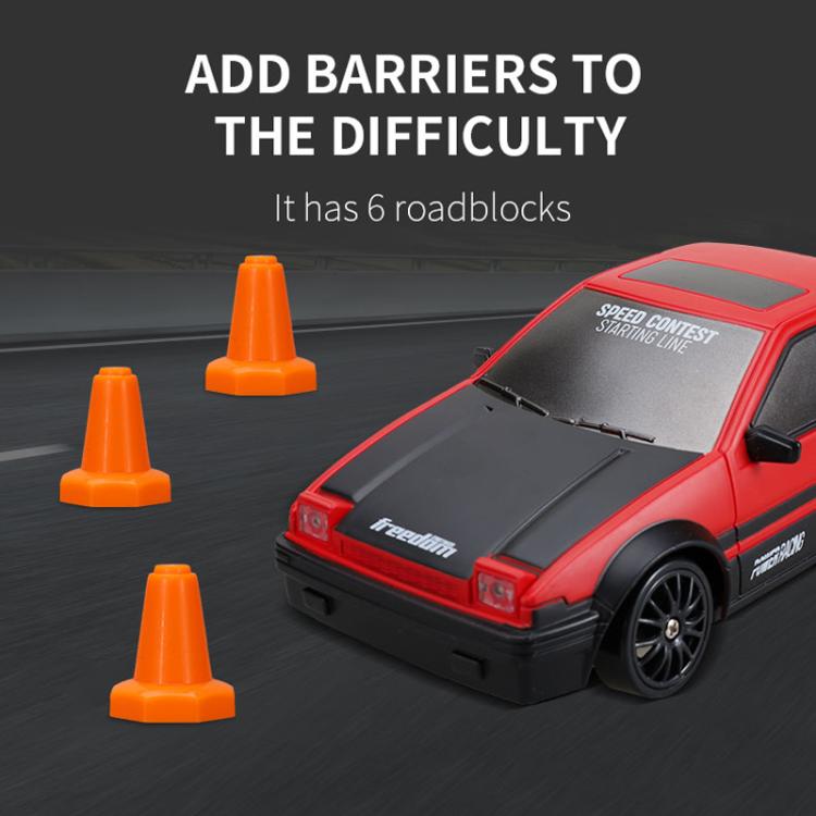 1:24 4WD Drift Light Electric Remote Control Racing Car Toy, Model: SC24A04 - RC Cars by buy2fix | Online Shopping UK | buy2fix