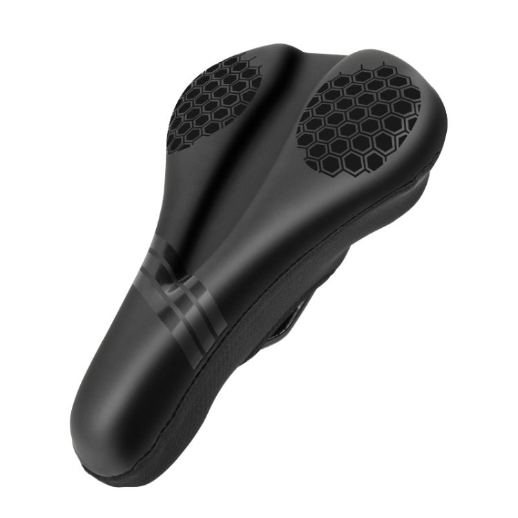 ESLNF Mountain Bike Saddle Cover Cycling Shock Absorbing Saddle Gear, Style: Honeycomb - Bicycle Saddle by ESLNF | Online Shopping UK | buy2fix