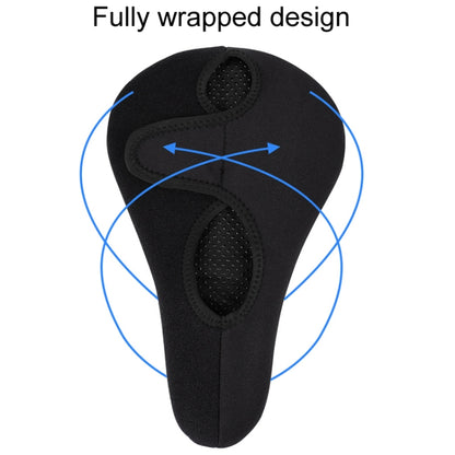 ESLNF Mountain Bike Saddle Cover Cycling Shock Absorbing Saddle Gear, Style: Honeycomb - Bicycle Saddle by ESLNF | Online Shopping UK | buy2fix