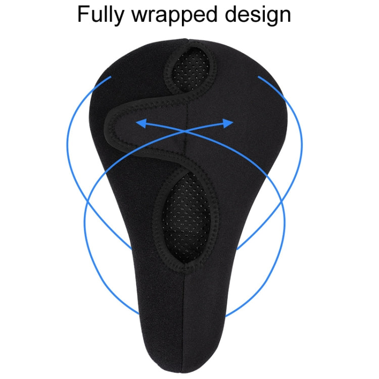 ESLNF Mountain Bike Saddle Cover Cycling Shock Absorbing Saddle Gear, Style: Round Logo - Bicycle Saddle by ESLNF | Online Shopping UK | buy2fix