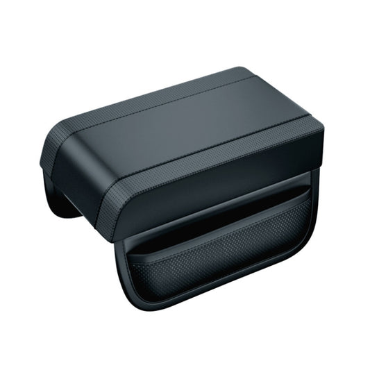 Car Armrest Box Heightening Pad Memory Foam Elbow Support(Black) by buy2fix