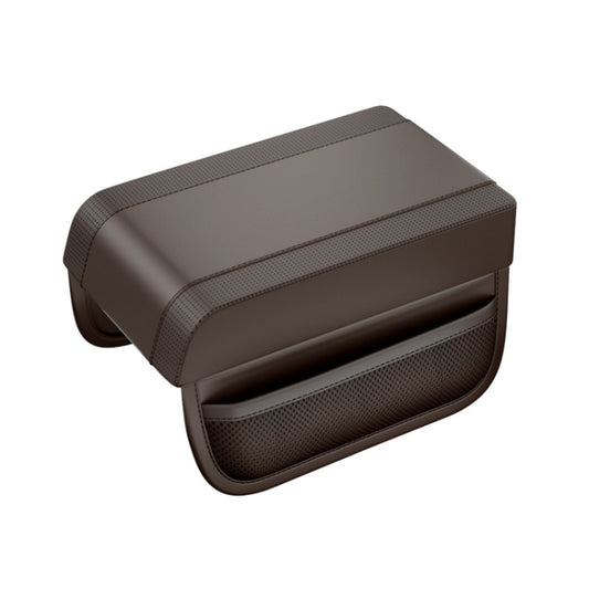 Car Armrest Box Heightening Pad Memory Foam Elbow Support(Dark Brown) by buy2fix
