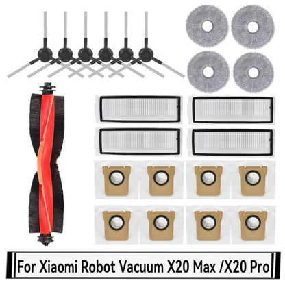 21 In 1 For Xiaomi Robot Vacuum X20 Max Parts Accessories - For Xiaomi Accessories by buy2fix | Online Shopping UK | buy2fix