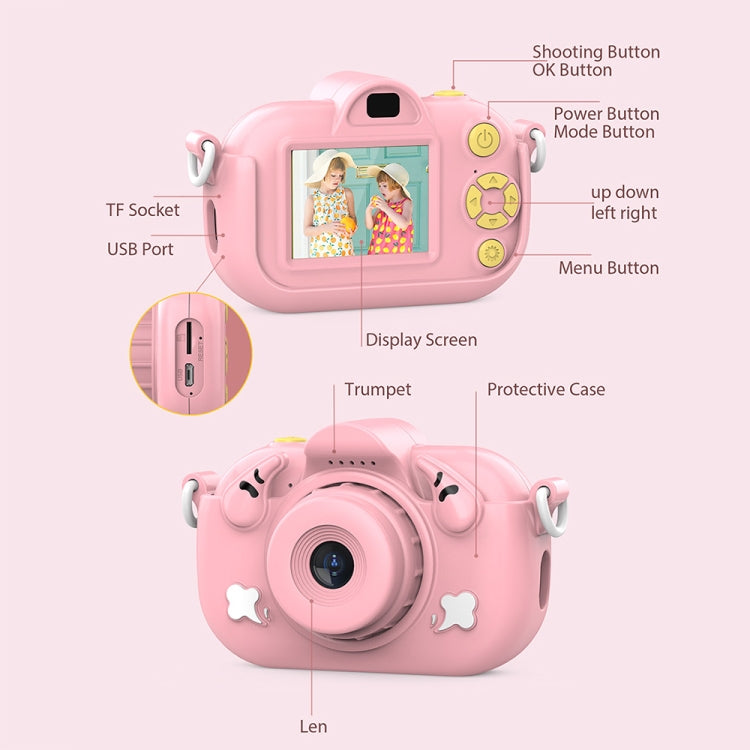 DC501 2.0-Inch 4X Zoom HD Digital Camera Mini Children Photography Camera, Color: Blue - Children Cameras by buy2fix | Online Shopping UK | buy2fix