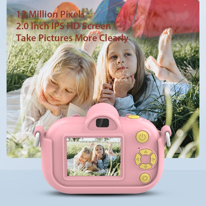 DC501 2.0-Inch 4X Zoom HD Digital Camera Mini Children Photography Camera, Color: Blue - Children Cameras by buy2fix | Online Shopping UK | buy2fix