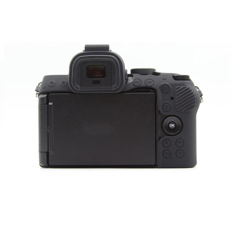 For Nikon Z50II Smooth Surface Camera Protective Silicone Case(Black) - Protective Case by buy2fix | Online Shopping UK | buy2fix