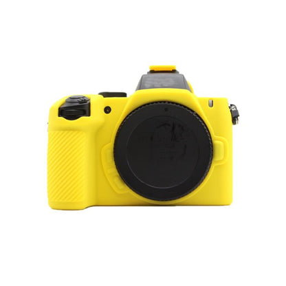For Nikon Z50II Smooth Surface Camera Protective Silicone Case(Yellow) - Protective Case by buy2fix | Online Shopping UK | buy2fix