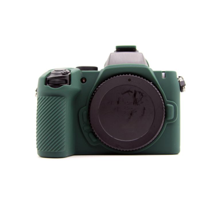 For Nikon Z50II Smooth Surface Camera Protective Silicone Case(Dark Green) - Protective Case by buy2fix | Online Shopping UK | buy2fix