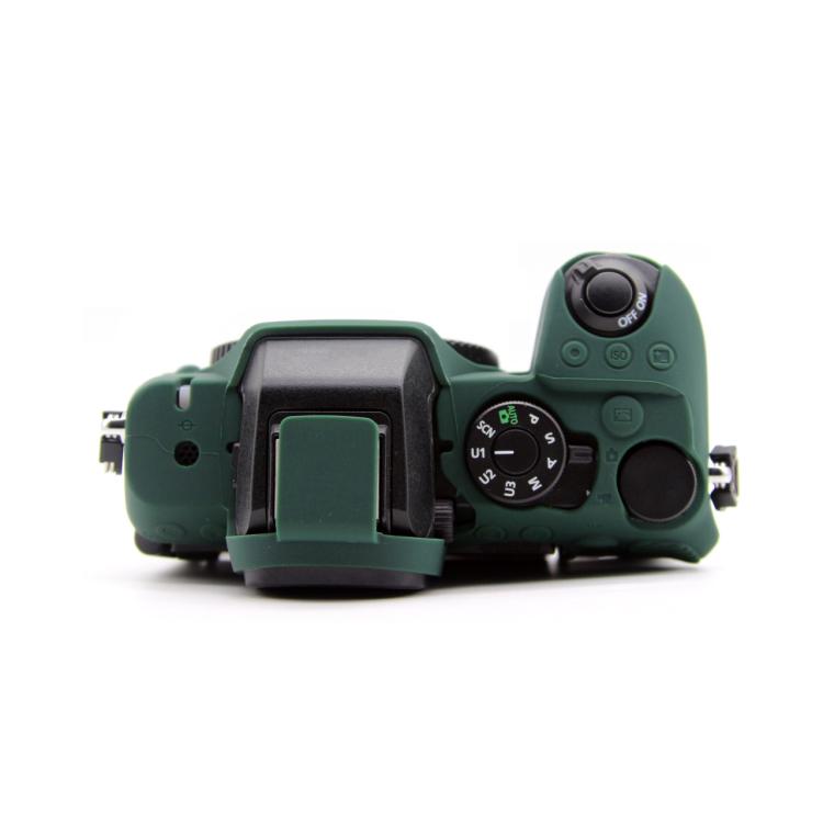 For Nikon Z50II Smooth Surface Camera Protective Silicone Case(Dark Green) - Protective Case by buy2fix | Online Shopping UK | buy2fix