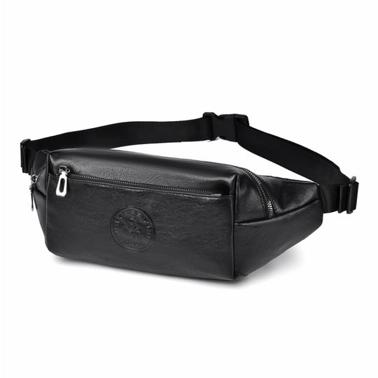 WEIXIER Y9579 Men Large Capacity Sports Waist Pack Multifunctional Waterproof Cell Phone Bag(Black)