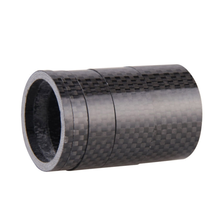 5pcs /Set Bicycle Carbon Fiber Gasket Fork Bowl Set Handlebar Pad 3/5/10/15/20mm - Cap Component by buy2fix | Online Shopping UK | buy2fix