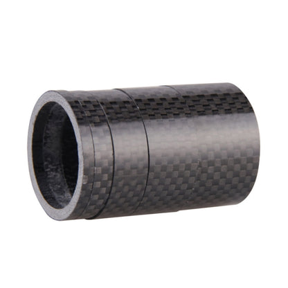 5pcs /Set Bicycle Carbon Fiber Gasket Fork Bowl Set Handlebar Pad 3/5/10/15/20mm - Cap Component by buy2fix | Online Shopping UK | buy2fix