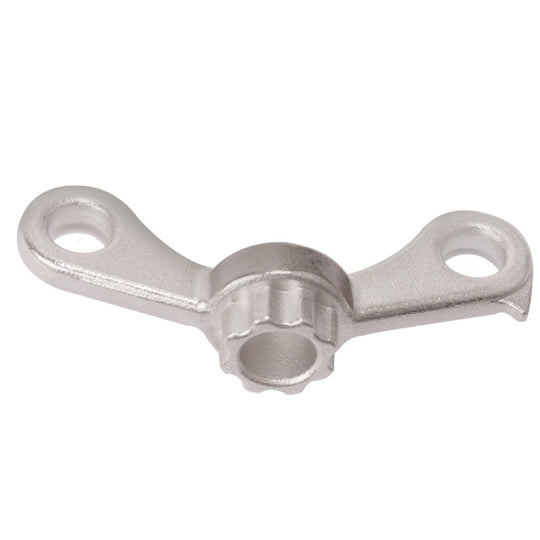 Bicycle Crank Assembly Puller Crank Removal and Adjustment Tool(Silver)