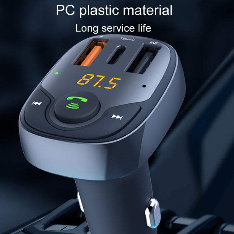 36W Car Bluetooth MP3 Player FM Transmitter Multifunctional Car Charger, Model: S-15PD - Bluetooth Car Kits by buy2fix | Online Shopping UK | buy2fix