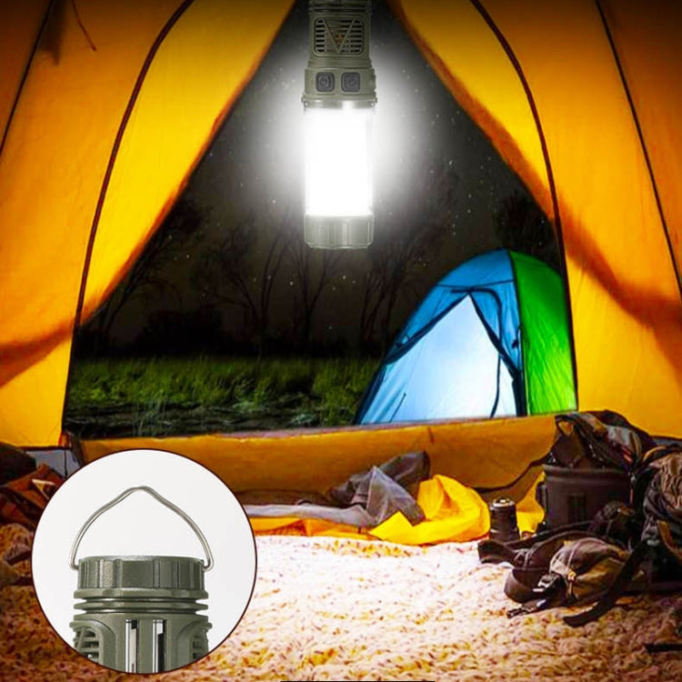 3 in 1 LED Mosquito Repellent Camping Light Magnetic Outdoor Tent Light(W8122 Black) - Camping Lighting by buy2fix | Online Shopping UK | buy2fix