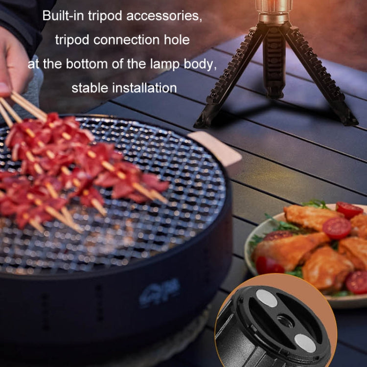 3 in 1 LED Mosquito Repellent Camping Light Magnetic Outdoor Tent Light(W8122 Black) - Camping Lighting by buy2fix | Online Shopping UK | buy2fix