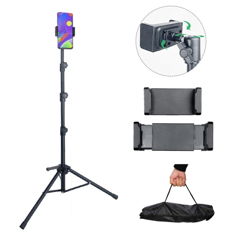 1.6m Adjustable Tablet Stand Floor-Standing Retractable Mobile Phone Tripod, Model: 323(With Cloth Bag) - Lazy Bracket by buy2fix | Online Shopping UK | buy2fix