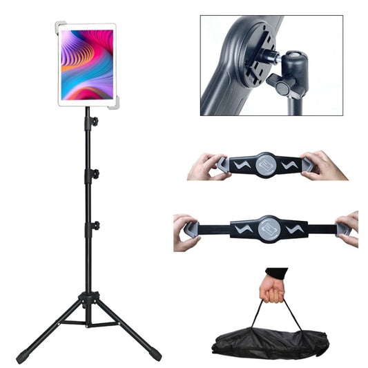 1.6m Adjustable Tablet Stand Floor-Standing Retractable Mobile Phone Tripod, Model: 311(With Cloth Bag) - Lazy Bracket by buy2fix | Online Shopping UK | buy2fix