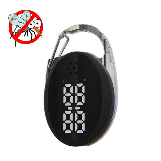 Ultrasonic Mosquito Repeller Imitation Sonic Anti-Mosquito Outdoor Electronic Mosquito Repeller(Black)
