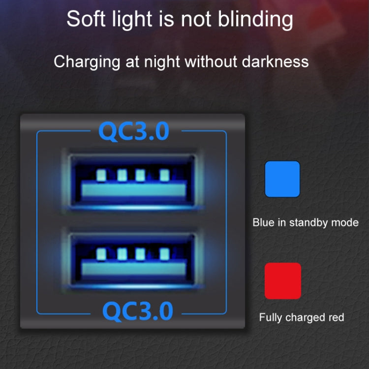 For Toyota Corolla / Levin / Avalon / Prado / Wildlander / Camry Dual-USB Modified Car Charger, Model: Non-Destructive Pickup Cord by buy2fix