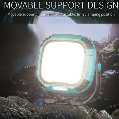 COB Work Lilight Type-C Charging Outdoor Lighting Floodlight(W892-1 Blue Without Battery) by buy2fix