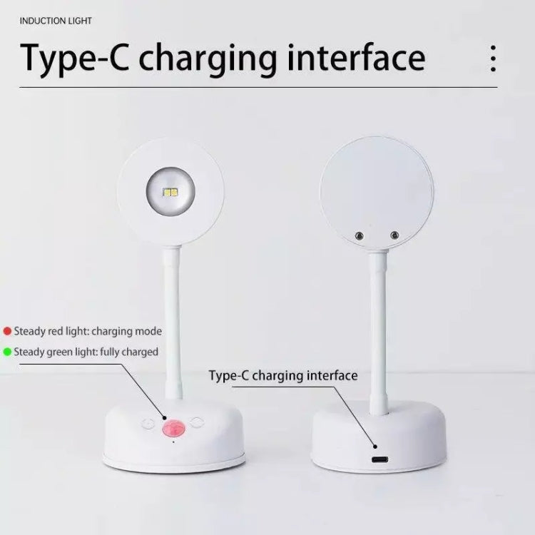 Rechargeable LED Motion Sensor Wireless Spotlight Dimmable Picture Light 2000mAH(White) - Sensor LED Lights by buy2fix | Online Shopping UK | buy2fix