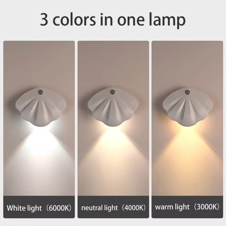 Magnetic Motion Sensor Wall Lamp Rechargeable LED House Number Light PRO Version 1200mAh(Black) - Sensor LED Lights by buy2fix | Online Shopping UK | buy2fix