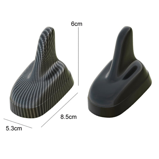 Car Decoration Shark Fin Modified Antenna Roof Tail Wing, Specification: Black by buy2fix