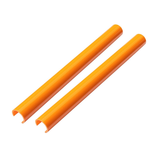 For BMW Bumper Color Change Silicone Decorative Strip, Color: Orange C