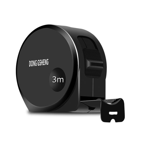 DONG GSHENG High Precision Home Use Steel Utility Scale Thickened Measuring Tape, Model: Black Gold Frosted 3m x 16mm