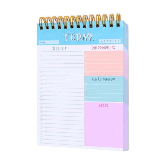 Diary Notepad Note Planning Student Memo, Style: English Notepad
