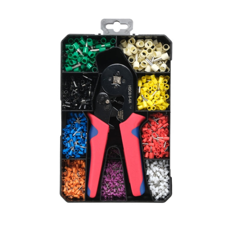1230pcs /Set Tube-Type Cold-Pressed Terminal Block Crimping Pliers ...