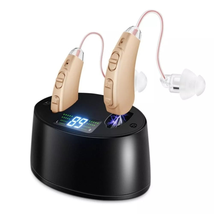 Z-128 Mini Invisible Rechargeable Digital Hearing Aid Personal Sound Amplifier(Skin Color) - Hearing Aids by buy2fix | Online Shopping UK | buy2fix