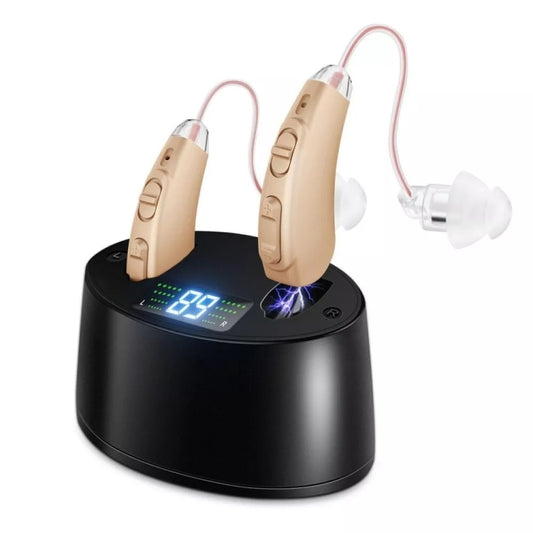 Z-128 Mini Invisible Rechargeable Digital Hearing Aid Personal Sound Amplifier(Skin Color) - Hearing Aids by buy2fix | Online Shopping UK | buy2fix