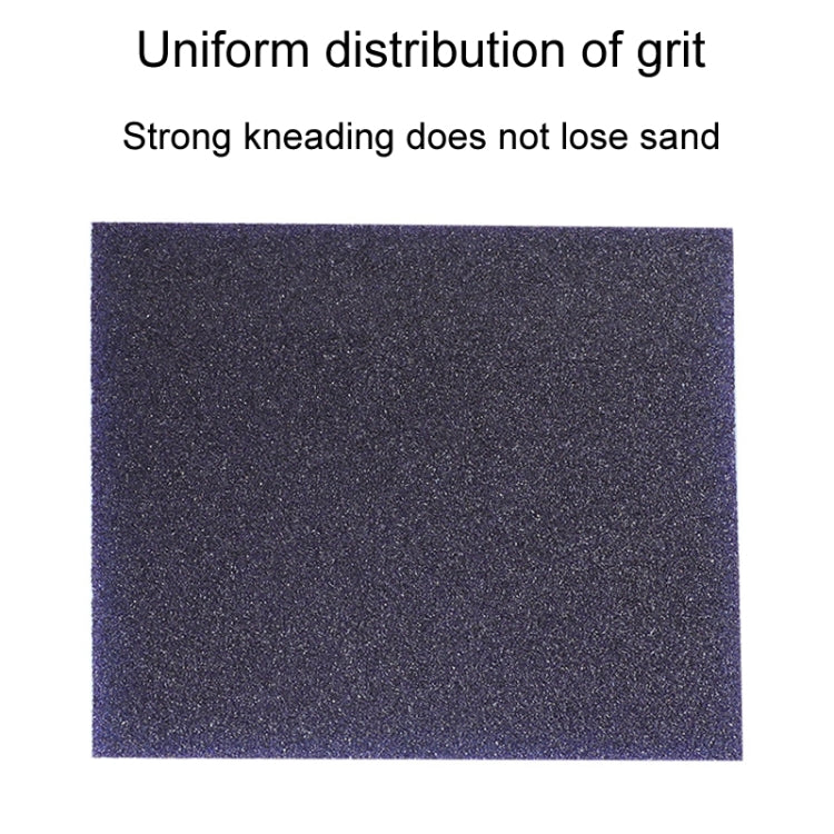 60# Woodworking Polishing Metal Rust Removal Wet And Dry Sponge Sandpaper - Abrasive Tools & Accessories by buy2fix | Online Shopping UK | buy2fix